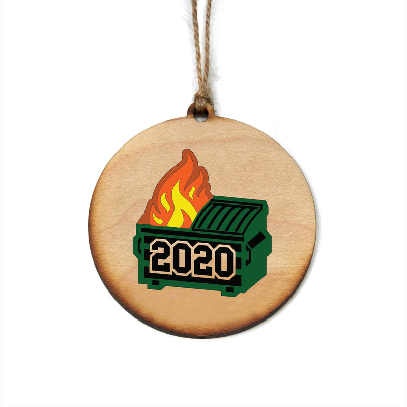 Dumpster Fire 2020 Ornament