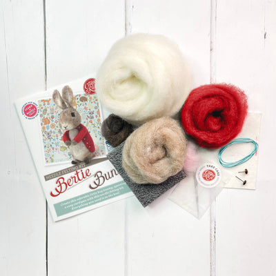 Bertie Bunny Needle Felting Craft Kit