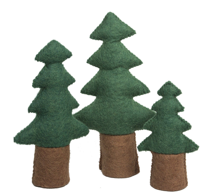 Pine Trees, Set of 3