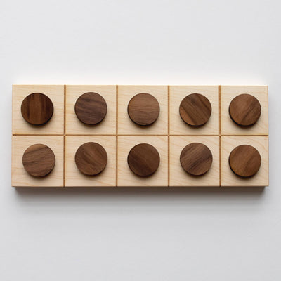 Wooden Tens Frame and Counting Pieces