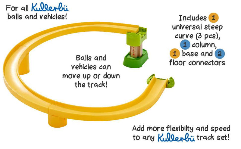 Kullerbu Universal Steep Curve Track Accessory