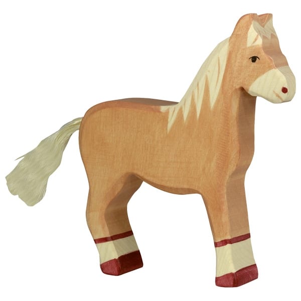 Horse, Standing, Light Brown