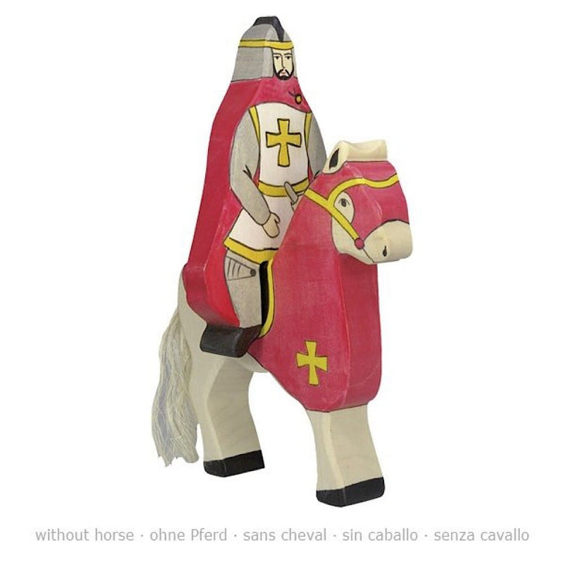 Red Knight with Cloak, Riding (without horse)