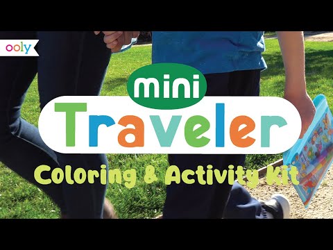 Mini Traveler Coloring &amp; Activity Kit - Jungle Friends