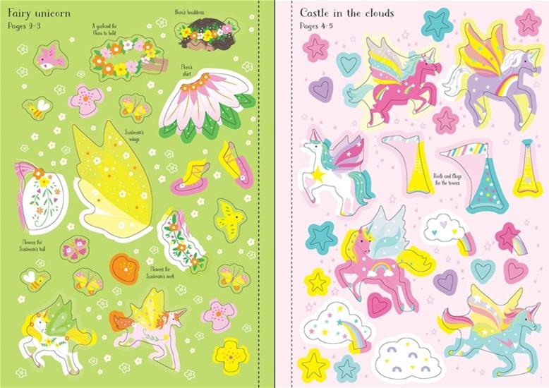 Little Sticker Dolly Dressing Unicorns