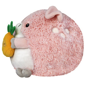 Mini Squishable Pig Holding a Pineapple