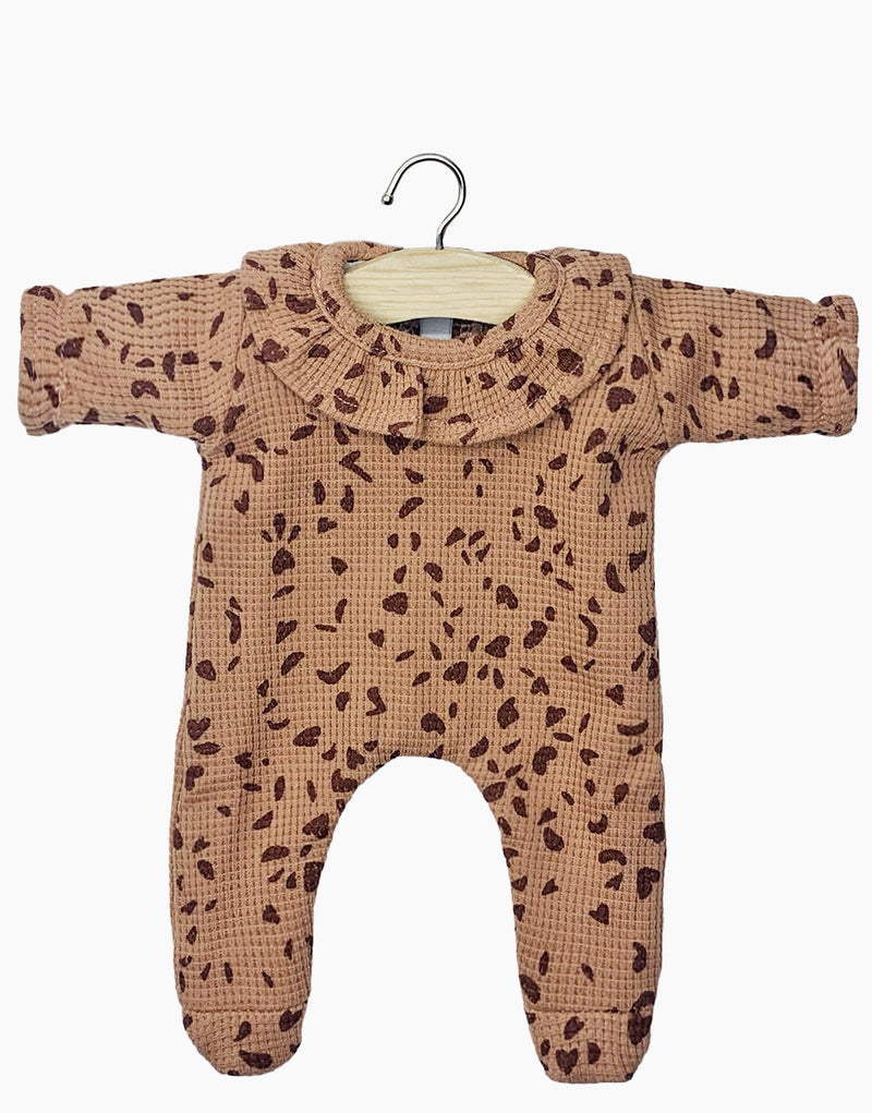 Babies Collection – Camille Sleepsuit in Pebble/Brown Sugar Knit