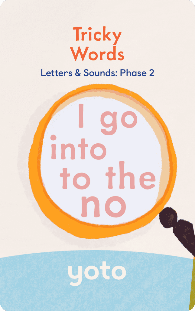 Phonics: Letters and Sounds: Phase 2