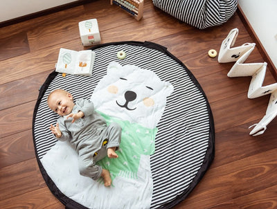 Polar Bear Baby Playmat/Bag