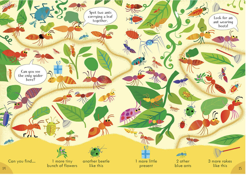 Look & Find Puzzles: Bugs