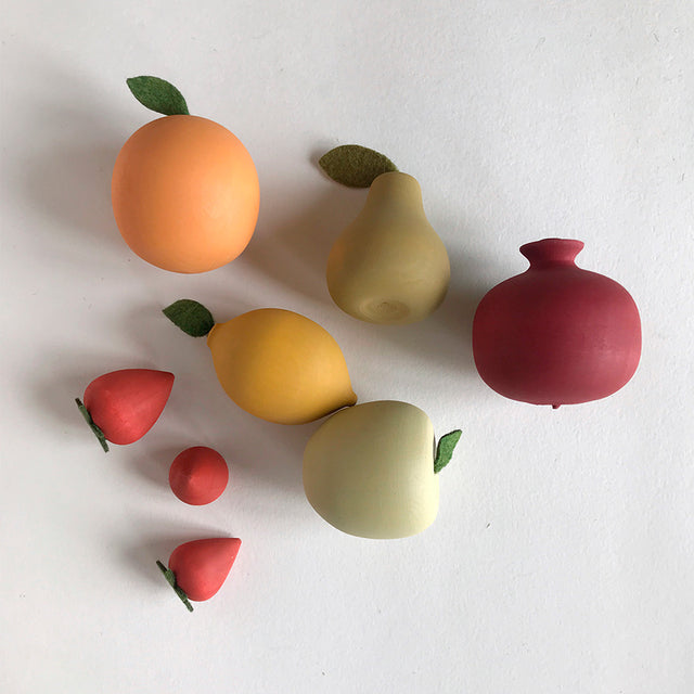 Wooden Fruit Set, Mini