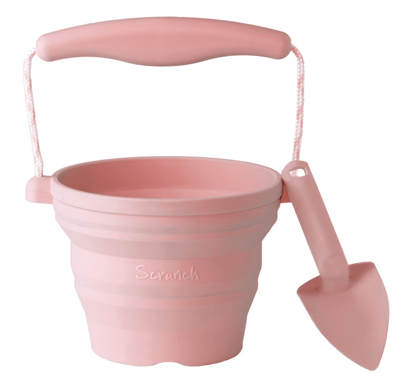 Seedling Pot with Spade, Dusty Rose