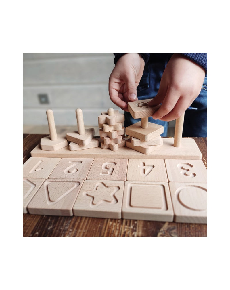 Sensory Geo String Shapes – Flying Pig Toys