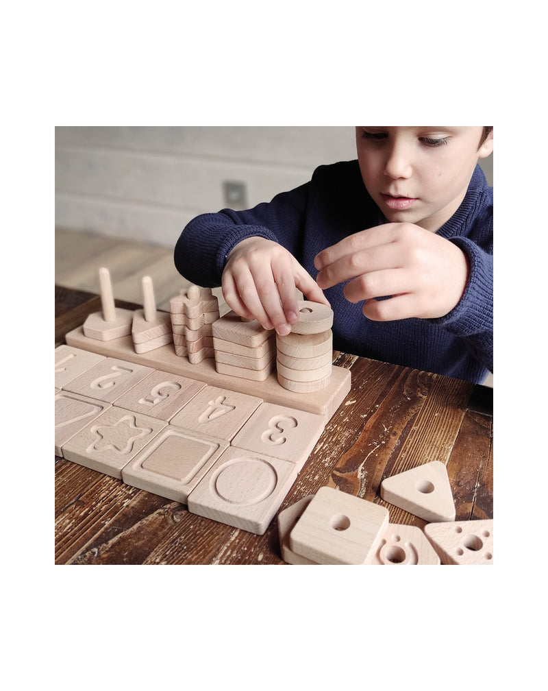 Sensory Geo String Shapes – Flying Pig Toys