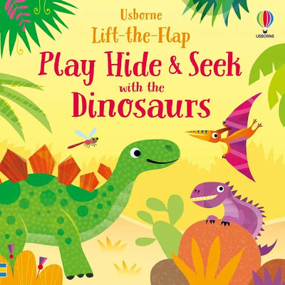 Play Hide and Seek with the Dinosaurs, Lift-the-flap