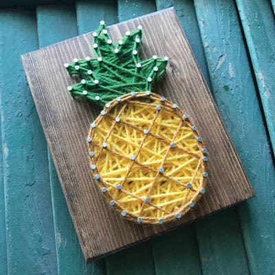 Pineapple Mini String Art Kit
