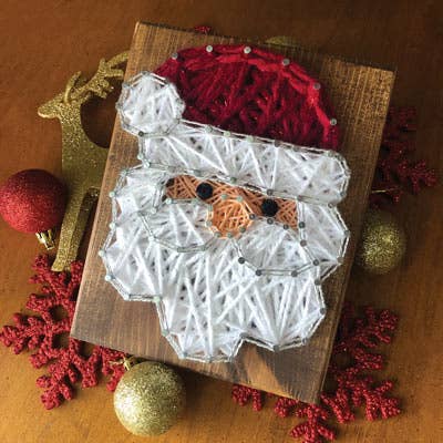 Santa Mini String Art Kit