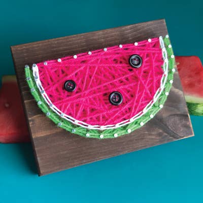 Watermelon Mini String Art Kit